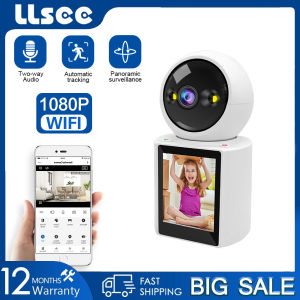 LLSEE 1080P Home Video Call CCTV Camera Home Wireless WIFI Infrared Night Vision Mobile Tracking Mini Security Camera
