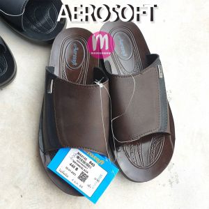 Aerosoft No.4145 รองเท้าแตะผู้ชาย แอโร่ซอฟ รองเท้าสวม รองเท้าสุขภาพ (AS4145)