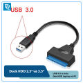 Dock Cắm Ổ Cứng 2.5 Inch, 3.5 Inch Chuẩn Sata - USB 3.0 dùng HDD Laptop, SSD 2.5 hoặc HDD 3.5. 