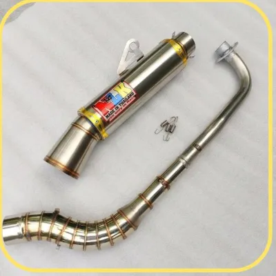 ✥Nlk racing exhaust 28mm exzos ex5 wave 100 110 125 dash 110 125 kriss 100 110 srl 110 125 Daeng Type exhaust opbr exhaust gl red leo exhaust kou exzos manifold maniful 28mm ora exhaust standard❖