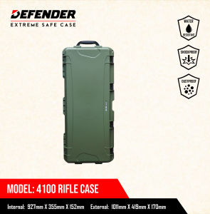 Defender 4100 Rifle Case Green