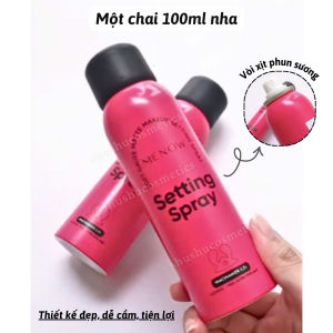 [TOP BAN CHẠY] Xịt khóa nền MENOW lâu trôi cấp ẩm hơi thở sương mù MENOW SETTING SPRAY 100ml SHUSHU COSMETICS