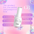 Glue Gel ANSC (cần hơ đèn) - Glue gel 6 in 1 Born Pretty - Gel dán móng đính đá, cứng móng, ẩn hoa khô xà cừ 15ml. 