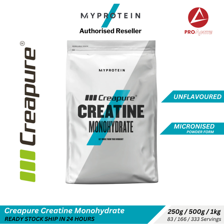 Myprotein Creapure Creatine Monohydrate Powder 250g 500g 1kg