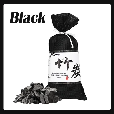 【✅SG stock】Bag Activated Carbon Charcoal Bag Moisture Absorber Removal Purifying Air Formaldehyde Removal Charcoal Wardrobe Freshener For Car & Home