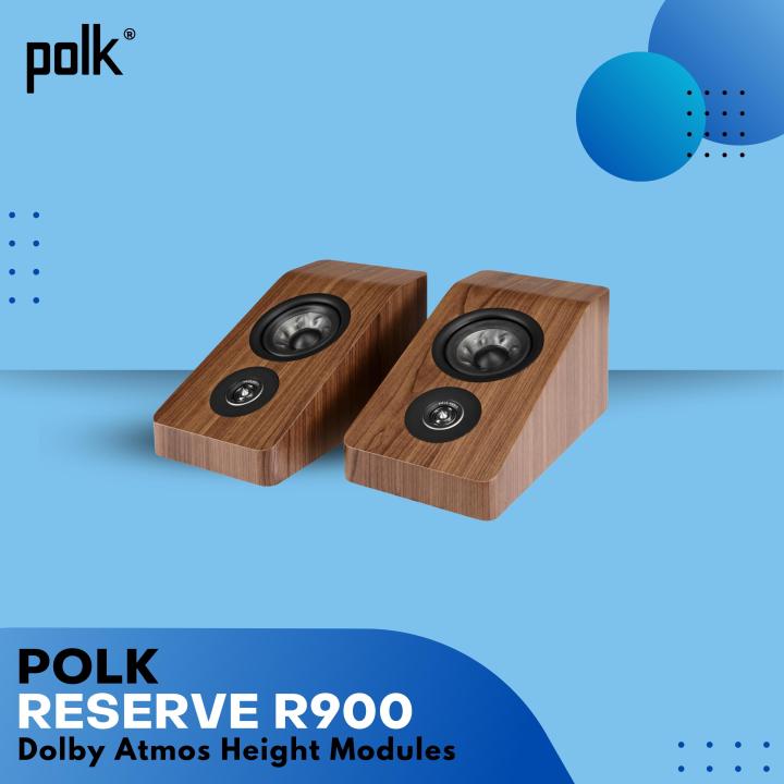 Polk Audio Reserve R900 - ATMOS Height module speakers - color brown ...