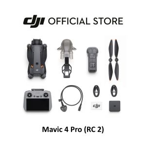 DJI Mavic 4 Pro - Flagship Camera Drone | 360° Active Track | 4/3 CMOS Hasselblad Camera | 51 Min Flight Time