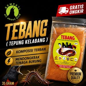 SEMPATI Tebang Tepung Kelabang Sempati Voer Halus Pakan Makanan Burung Pemakan Serangga Burung Murai Kacer Cucak Ciblek Pakan Harian Lomba Burung Kicau