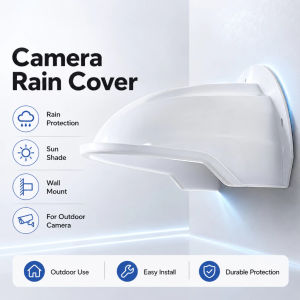 CCTV Cameras Protective Covers Sunproof Rainproof Cover Outdoor Turret Dome Camera Protection Box Security Surveillance Camera Protection Case Rain Cover