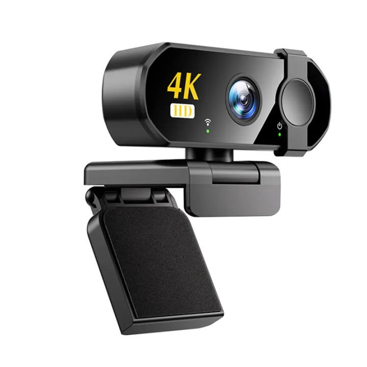 4K HD USB Webcam for Laptop Desktop External Camera Plug Play Webcam ...