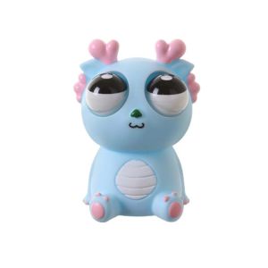 สกุชชี่ เสื้อยืดแฟนคลับอนิเมะการ์ตูนสัตว์ระเบิดตามังกรจำลองลูกบอลบีบบีบของเล่นกระสับกระส่ายบีบตุ๊กตาของขวัญบีบยืดของเล่นเด็กหญิงลูกบอล