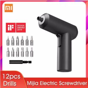 Xiaomi Mijia Electric Screwdriver 3.6V 2000mAh with 12 Pieces S2 Bits (Singapore Seller)