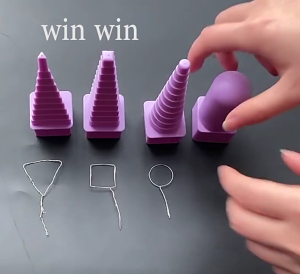 Quilling biên giới Bộ đĩa 6 cái giấy xoắn tháp giấy công cụ cuộn làm cho DIY nghệ thuật Tự Làm Thủ công mỹ nghệ