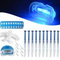 Home Teeth Whitening Kit - Professional Gel and Light Set. 