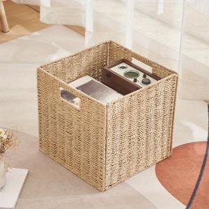 Clothes Basket Laundry Storage Box with Handles for Clothing Snacks Toys bakul baju laundry