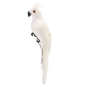 5TH Artificial Simulation Foam Bird Handmade Simulation Parrot Home Ornament Garden Bird Prop Decor for Party Accessories