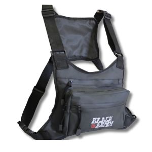 Tas dada pria anti air 100% chest bag outdoor tactical waterproof black army terbaru