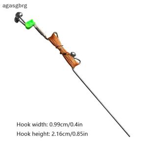 agasgbrg คันเบ็ดตกปลาอัตโนมัติ คันเบ็ดตกปลาอัตโนมัติขนาดเล็กคันเบ็ดอัตโนมัติสำหรับคนขี้เกียจคันเบ็ดแบบสปริง