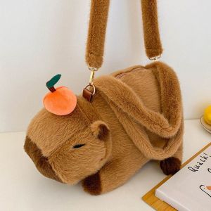 Balo túi đeo vai Capybara nhiều mẫu dễ thương Túi đeo chéo Chuột lang đáng yêu _ TingTing