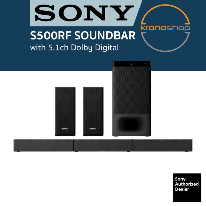 Ht S500rf Sony Home Cinema 1000w Sony HT-S500RF Real Dolby Audio