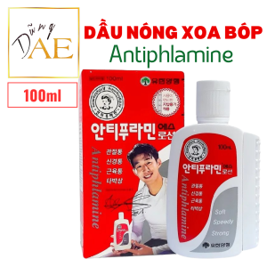 Dầu Nóng Xoa Bóp Antiphlamine Hàn Quốc Chính Gốc - 100mL