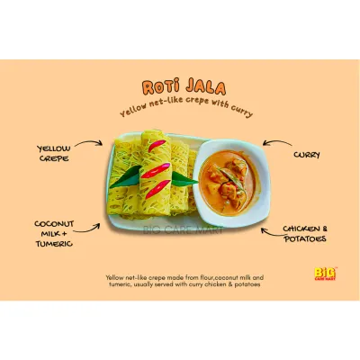 Malaysia Food Art Postcard - Poskad (4R) - Malaysia Souvenir by Big Care Mart