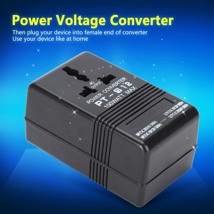 Voltage Converter AC 100v-120v to 220v-240v Step Up Buck Power Adapter ...