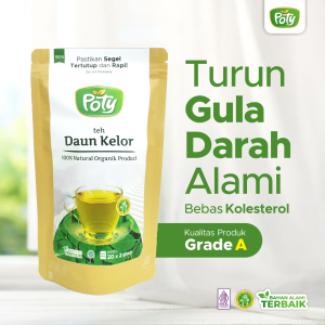 Teh Celup Daun Kelor Original Asli Organik Herbal Poty