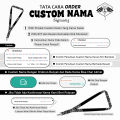 Lanyard ARCTIC MONKEYS ACDC METALLICA Sigmat13 Gantungan Id Card Printing Name Tag. 