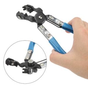 Heavy-Duty Hose Clamp Plier with Swivel Head Design for Tight Space Durable 50# Steel for Durability Superior Quality