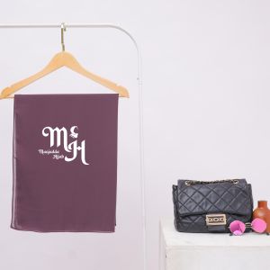 Pashmina Segi Empat Draping Malaysia / Hijab Draping Kerut Malaysia / Kerudung Malaysia