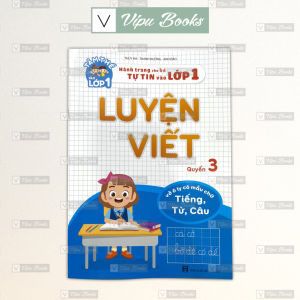 Sách - Luyện Viết Hành Trang Cho Bé Chuẩn Bị Vào Lớp 1 (Quyển 3)
