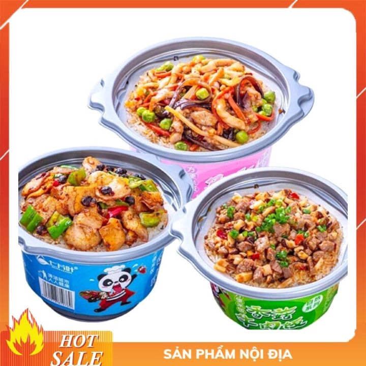 Cơm tự sôi gấu trúc 280gram