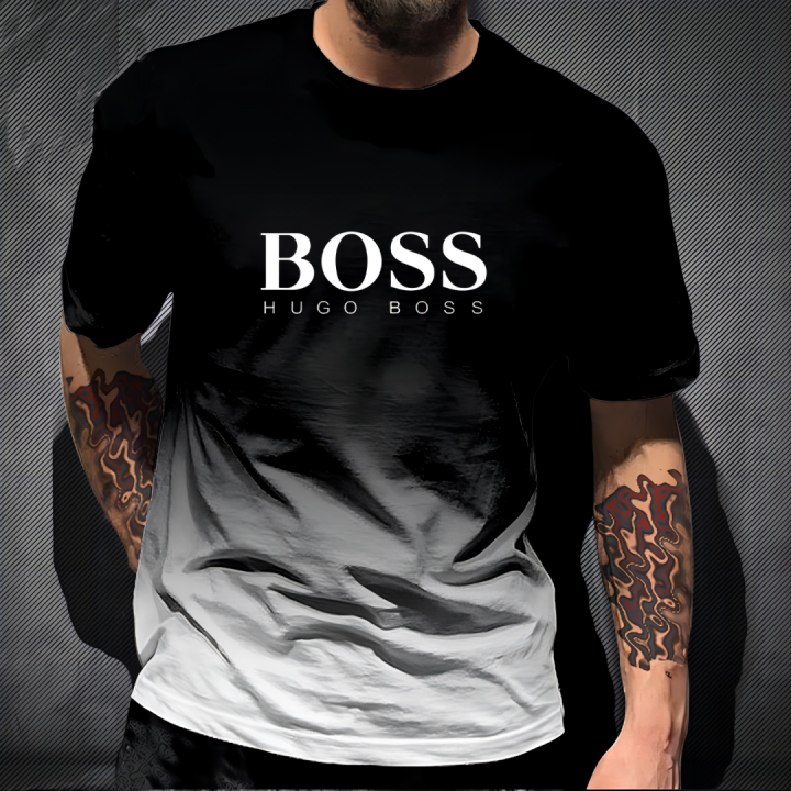 Fashion Tshirts For Men 3d Print Gradient Men's T-Shirts Casual Breathable  Oversized Tshirt Men Short Sleeve Clothing T Shirt For Men Lazada PH