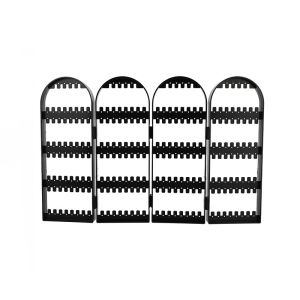 Tempat Anting / Display Anting / Rak Anting Lipat / Kotak Penyimpanan Perhiasan Transparan Anti Debu