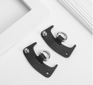 3 Pcs/Set Diy Strap Longchamp Bag Crossbody Strap No Punching Leather Buckle Shoulder Strap Longchamp Dumpling Sling Bag Lady Brown Shoulder Bags DIY Replacement Accessories