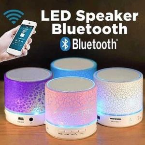 [PROMO] Speaker Bluetooth mini retak LED bass murah Musik Box Blutut Sepiker Speaker box bluetooth bass Portable Speker Spiker Blutut Musik Box Blutut Speaker box bluetooth bass