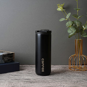 Thermal Coffee Mug Reusable Stainless Steel Flask Vacuum Leakproof Insulated Portable Tumbler Cup 500ml Cold and Hot Beverage