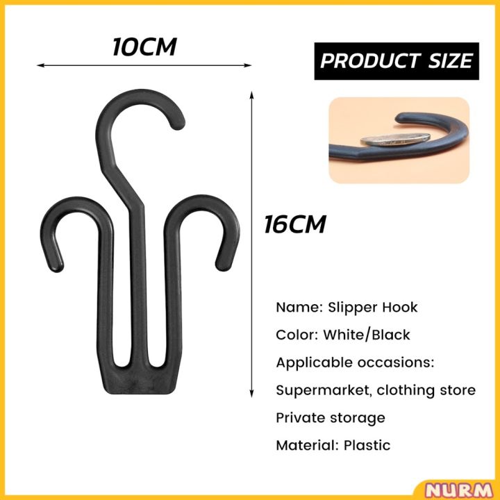 Nurm%2010pcs%20Shoes%20Drying%20Racks%20Multi-purpose%20Hanger%20Space%20Saving%20Slipper%20Double%20Hooks%20Supermarket%20Shelf%20-%20Image%209