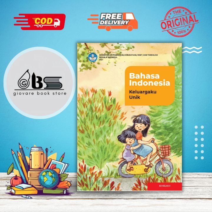 Buku Bahasa Indonesia Kelas 2 Kurikulum Merdeka Original Bahasa