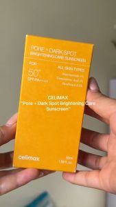 Kem Chống Nắng Dưỡng Sáng Đều Màu Da Celimax Pore + Dark Spot Brightening Care Sunscreen 15ml