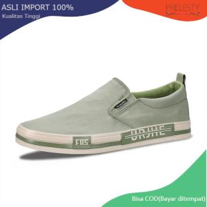 Prelesty Sepatu Pantofel Pria Kerja Santai Semi Formal Kuliah Sekolah Kekinian Sepatu Casual Slip On Tanpa Tali Kantor Murah 322