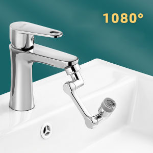 Đầu Nối Vòi Rửa Mặt Lavabo Chuyển Đổi Thông Minh Xoay 1080 Độ Tiện Dụng Đa Năng