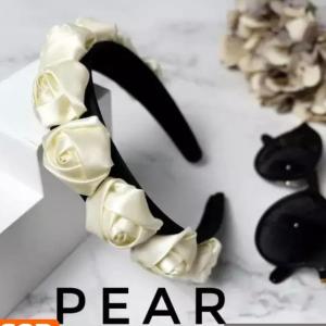 Headband Rodenrose Bando Korea Bandana Bunga Mawar by Velmorra