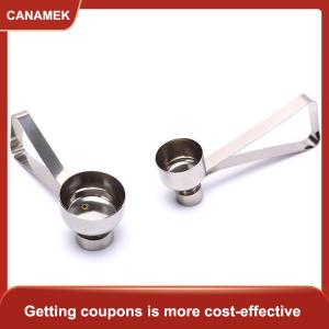 【CANAMEK 】 Stainless Steel Egg Cutter Eggshell Topper Shell Opener Kitchen Cooking Tools