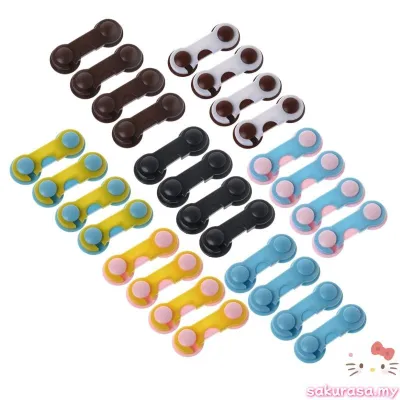 WH Child Safety Lock ABS Baby Drawer Lock Child Anti-opening Cabinet Door