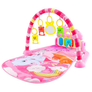 Musical Playmat Baby Playgym Piano Newborn Kids Toys Toddler Activity Mat Light Music Play Gym Bayi