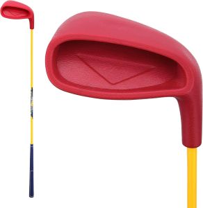 PGM Plastic Kids Golf Club Iron for Boys and Girls Large Sweet Spot Design Suit for Beginners Graphite Shaft