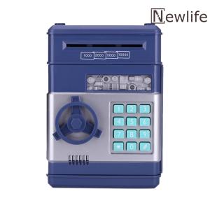 【HOT】Electronic ATM Password Coins Safe Box Automatic Deposit Piggy Bank Toys