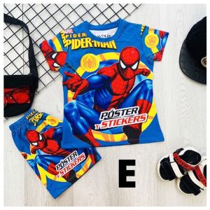 Đồ bộ thun lạnh cho bé trai hình siêu nhân từ 9-42kg - Giặt không vỡ hình - Kiến Lửa